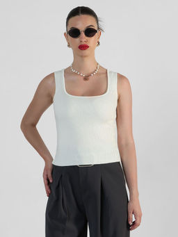SHOWOFFFF - Edition Women's Off White Tank Top