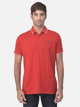 WOODLAND - Red Polo T-shirt