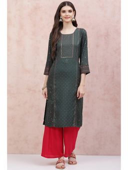 Rangriti - Green Printed Kurta