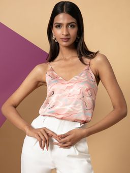 Twenty Dresses by Nykaa Fashion - Pink Strapped To Style Top