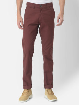 WOODLAND - Redmahogany Chinos