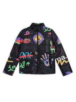 Puma - Drip Padded Kids Black Jacket