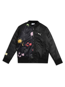 Puma - Padded Kids Black Jacket