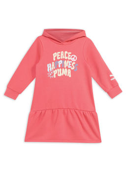 Puma - Bubble Bloom Girls Pink Dress