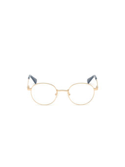 Guess - Men Gold Metal Round Eyewear Frame GU196948032FR (48)