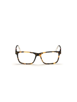 Guess - Men Havana Multi-Color Acetate Rectangle Eyewear Frame GU197154055FR (54)