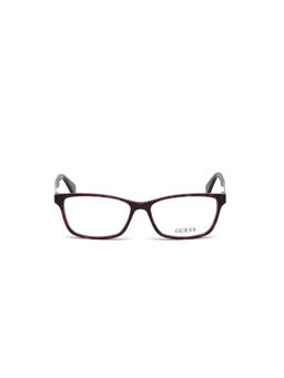 Guess - Women Purple Acetate Rectangle Eyewear Frame GU2628-F55055FR (55)
