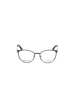 Guess - Women Purple Metal Cat Eye Eyewear Frame GU266551081FR (51)