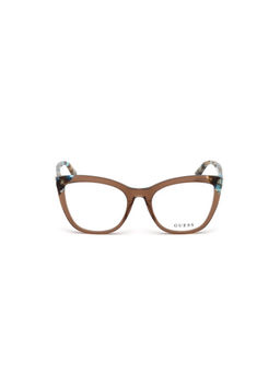 Guess - Women Brown Acetate Cat Eye Eyewear Frame GU267451045FR (51)