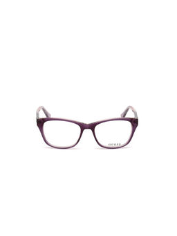 Guess - Women Purple Acetate Square Eyewear Frame GU267849083FR (49)