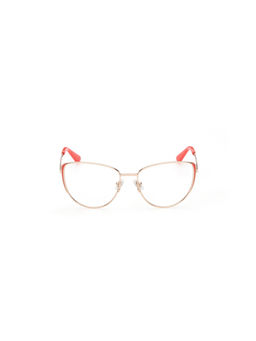 Guess - Women Gold Metal Cat Eye Eyewear Frame GU290455033FR (55)
