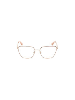 Guess - Women Gold Metal Square Eyewear Frame GU295255059FR (55)