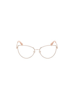 Guess - Women Gold Metal Cat Eye Eyewear Frame GU295454059FR (54)