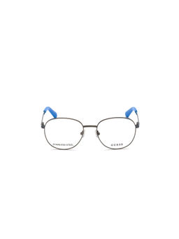 Guess - Men Grey Metal Round Eyewear Frame GU5003553008FR (53)