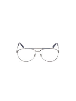 Guess - Men Silver Metal Pilot Eyewear Frame GU5007600858FR (58)
