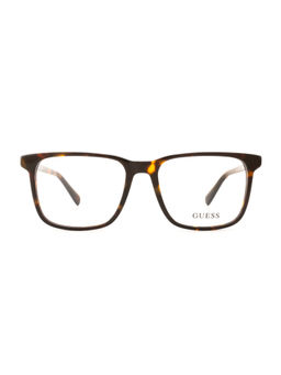 Guess - Men Brown Acetate Square Eyewear Frame GU5028554052FR (54)