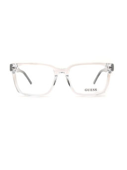 Guess - Men Clear Acetate Square Eyewear Frame GU5028654020FR (54)