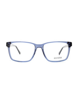Guess - Men Blue Acetate Square Eyewear Frame GU5028754090FR (54)