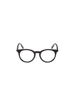 Guess - Unisex Black Acetate Round Eyewear Frame GU522448001FR (48)