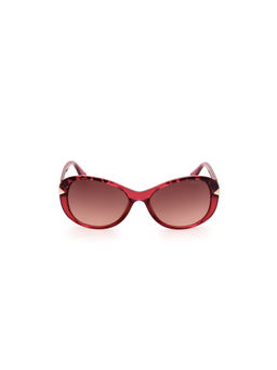 Guess - Women Gradient Brown Lens Oval Sunglass GUS78215669TSG (56)