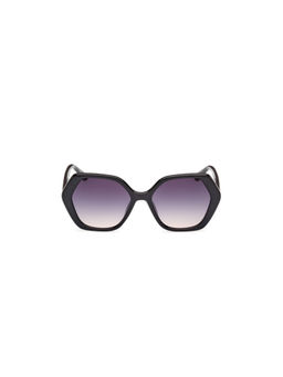 Guess - Women Gradient Purple Lens Irregular Sunglass GUS82925201BSG (52)