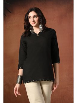 Gahan - Women Black Solid Tunic