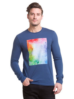 Being Human - Men Graphic Navy Blue T-Shirt