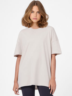ONLY T-shirts : Buy ONLY Women Casual Beige T-shirt Online | Nykaa Fashion