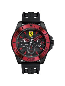 Scuderia Ferrari - XX KERS Multifunction Black Round Dial Men's Watch - 0830310