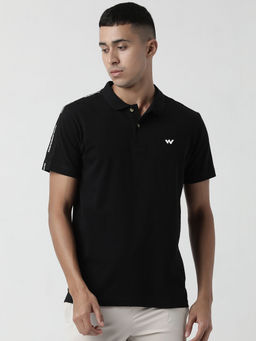 WILDCRAFT - Ctn Polo Pique -black