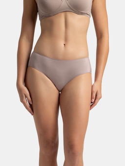 Jockey - 1802 Women High Coverage Micro Modal Elastane Hipster - Mocha