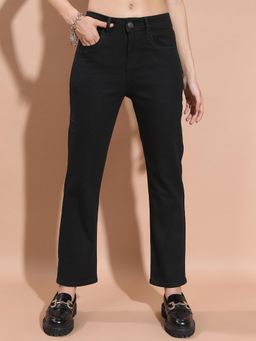 TOKYO TALKIES - Women Black Boyfriend Jeans