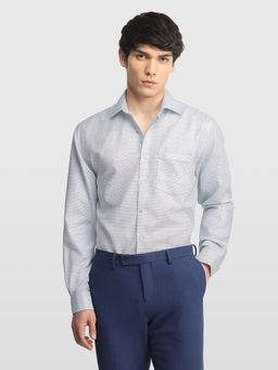 Arrow - Blue Checks Cotton Regular Fit Shirt