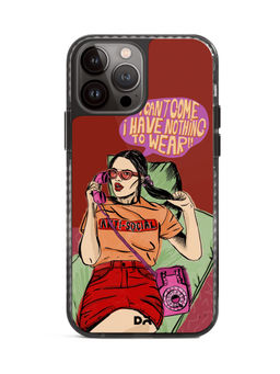 DailyObjects - Anti Social Babe Stride 2.0 Case Cover For iPhone 13 Pro-6.1-inch