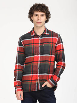 Levi's - Red Checks Full Sleeves Shacket