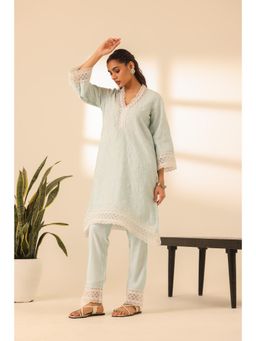 Alaya by Stage3 - Rangrez Sky Kiss Desi Tilt Kurta