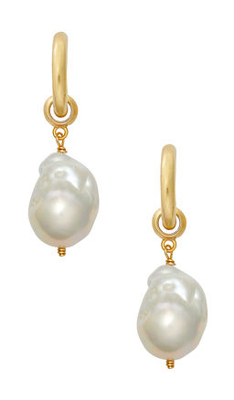 Brinker + Eliza - Favorite Pearl Hoops