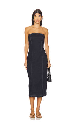 DL1961 - Esme Strapless Midi Dress