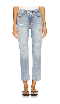 Good American - Good Icon Straight Ankle Jeans