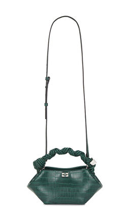 Ganni - Bou Mini Croco Bag