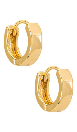 Natalie B Jewelry - Marga Huggy Hoop Earring