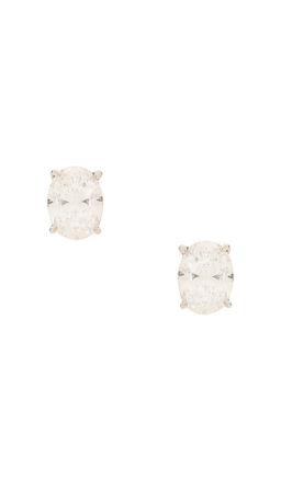 SHASHI - Oval Solitaire Stud