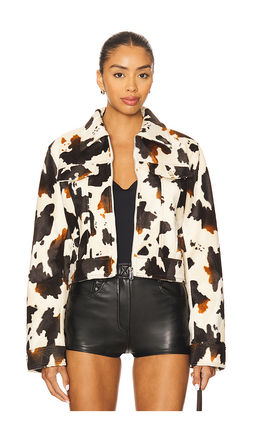 superdown - Leah Cow Print Jacket