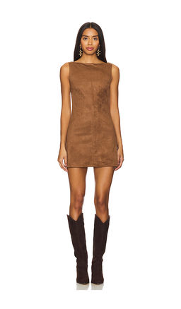 Tularosa - Mimi Faux Suede Dress