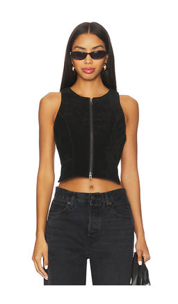 Understated Leather - x REVOLVE Crazy Life Crop Top