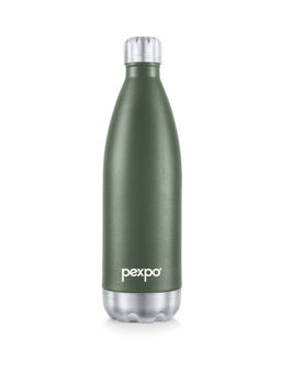 Pexpo - Military Green Electro Stainless Steel Vacuum Insulated Flask (1000ml)