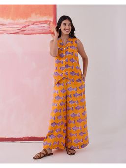 Phutari - O'Fish Waistcoat Cotton Co-Ord Set