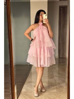 FancyPants - Rosette Ruffle Dress