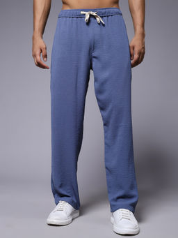 PRONK - Cotton Blue for Men Relaxed Fit Track Pant