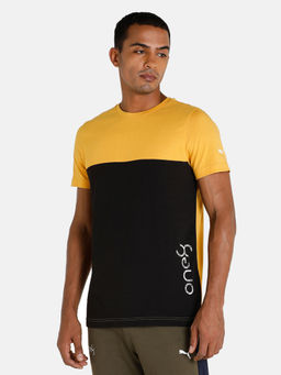 Puma - Vk Color Block Tee Men Black T-shirt